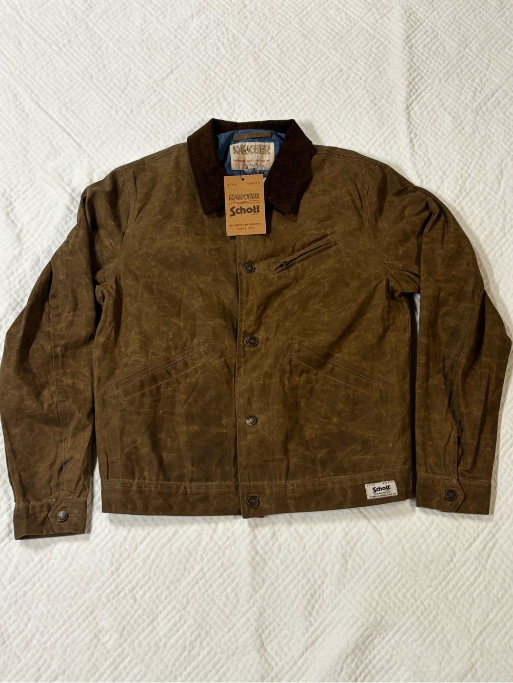 Schott Waxed Jacket